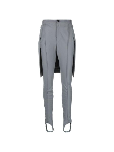UNDERCOVER panel stirrup trousers