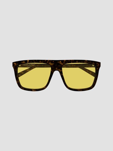 SAINT LAURENT Women's 59MM Square Acetate Sunglasses - Havana