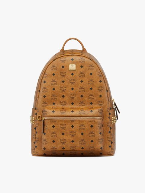 MCM Stark Side Studs Backpack in Visetos