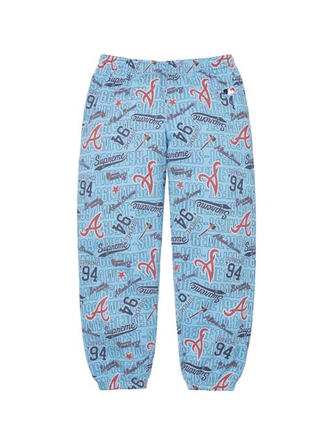 Supreme Mitchell & Ness® Teams Sweatpant "SS26 - Light Blue" SU27721