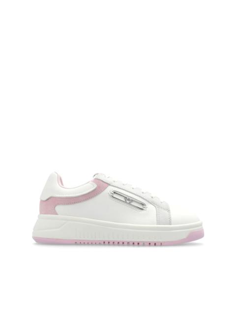 EMPORIO ARMANI logo-appliqué sneakers