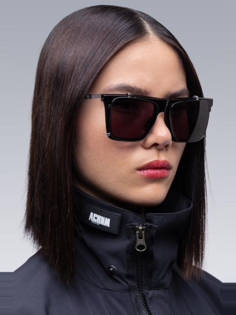 ACRONYM F1-T-A F1-T Sunglasses Black Palladium/BC Blue/Gray