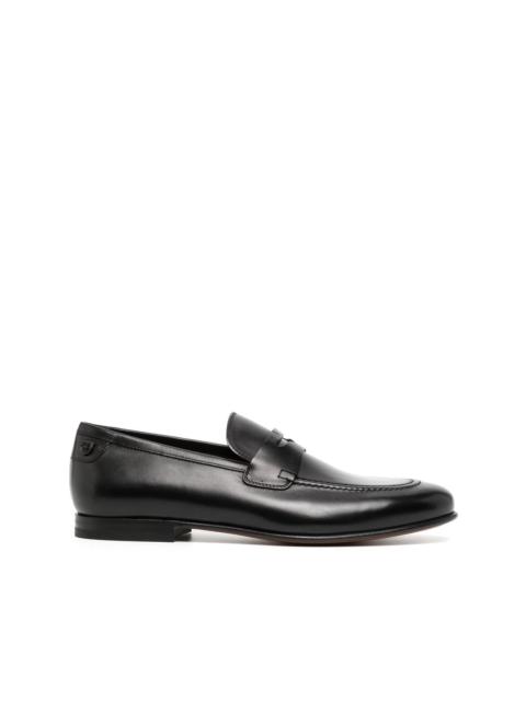 FERRAGAMO leather Penny loafers
