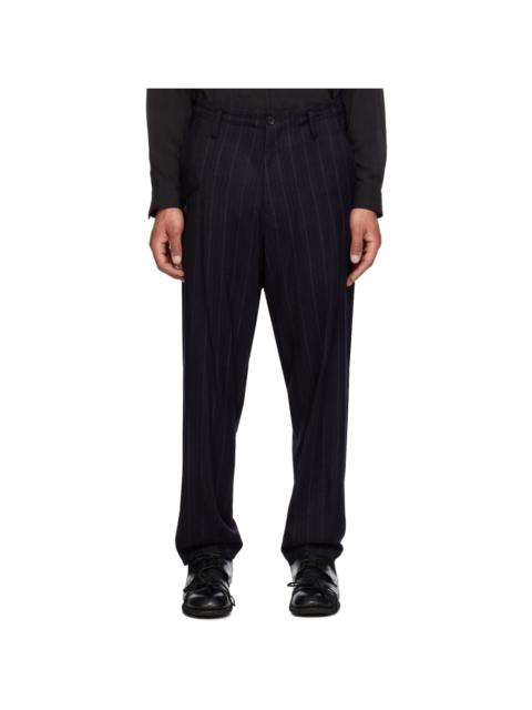 Yohji Yamamoto Black Stripe Trousers