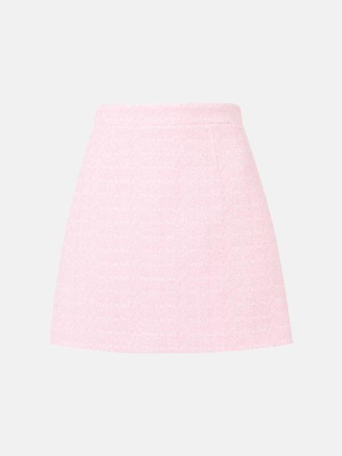 PATOU organic-cotton tweed mini skirt