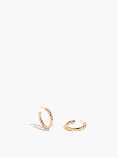 Otiumberg Chunky Hoops in Gold