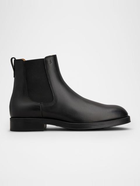 Tod's Men's Leather Chelsea Ankle Boots