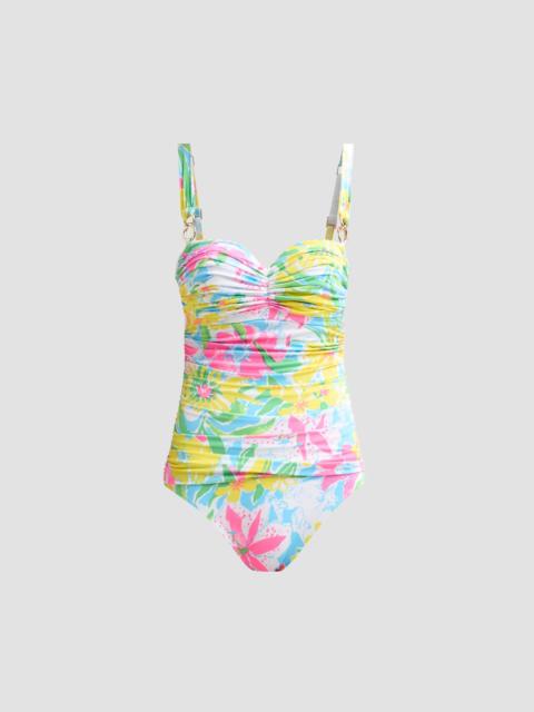 Lilly Pulitzer Women's Solaria Lovely Lilly Print One-Piece Swimsuit - Multi Lovely Lilly