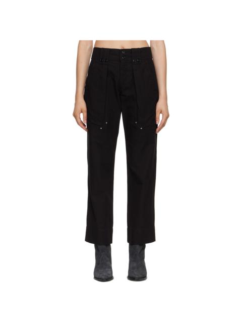 Isabel Marant Black Amandine Trousers