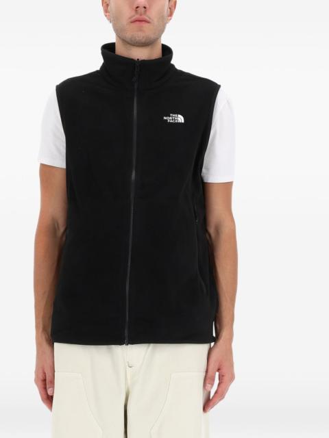 The North Face zip-up sleeveless sweatshirt
