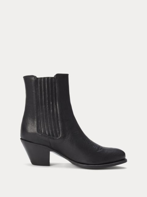 Polo Ralph Lauren Leather Chelsea Western Boot