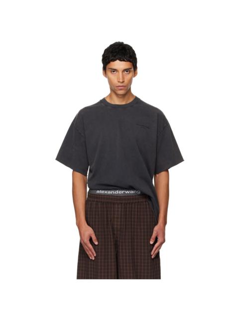 Alexander Wang Gray Short Sleeve T-shirt