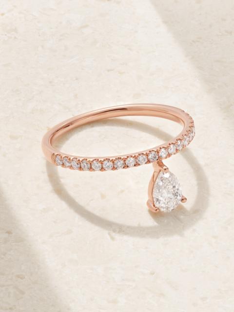 ANITA KO Duchess 18-karat Rose Gold Diamond Eternity Ring