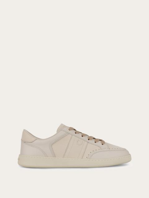 FERRAGAMO Low-top sneaker with signature