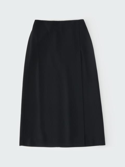 STUDIO NICHOLSON｜SKIRTS (TYRELL SKIRTS - BLACK (1344)) Studio Nicholson Black Tyrell Midi Skirt Studio Nicholson