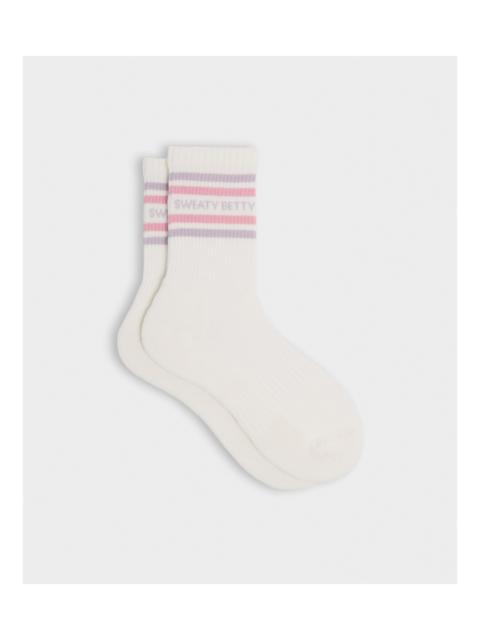 Sweaty Betty Varsity Slogan Socks