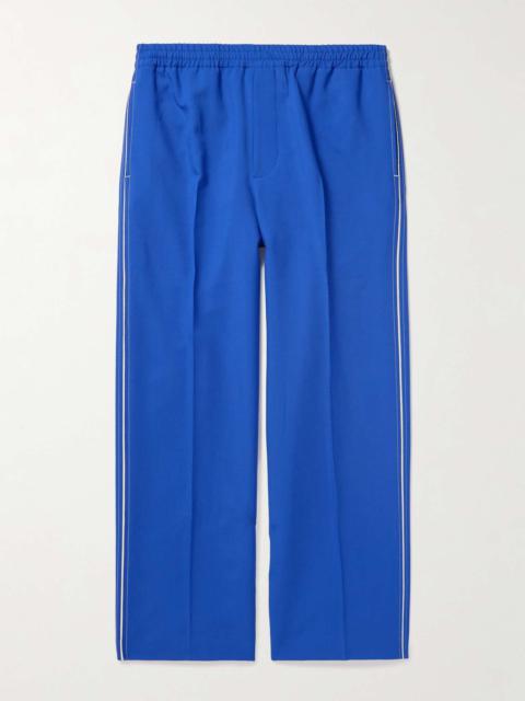 GUCCI Straight-Leg Wool and Mohair-Blend Twill Trousers