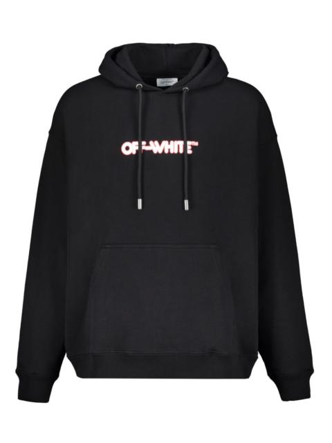 Off-White logo-print hoodie