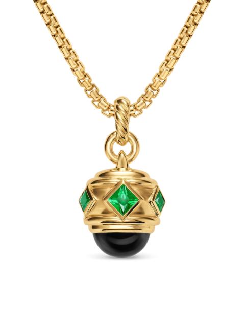 DAVID YURMAN Women's Renaissance Amulet in 18K Yellow Gold - Black Onyx