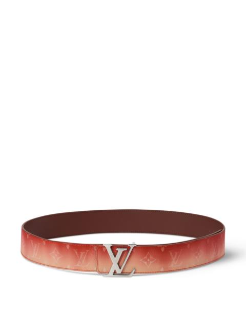 Louis Vuitton LV Initiales Monogram Pigment 40mm Reversible Belt