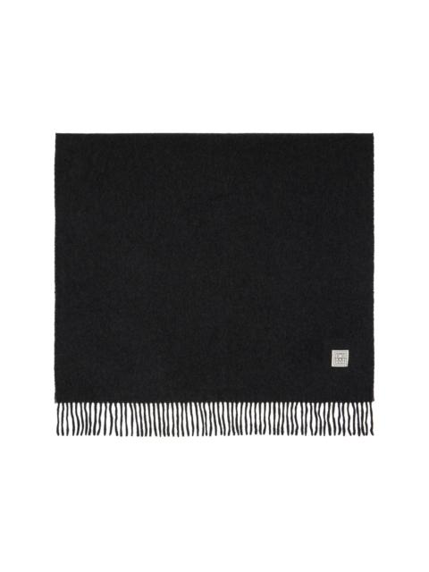TOTEME Black Cashmere Scarf