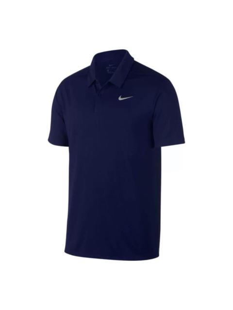 Nike Nike Golf Dri-FIT Essential Polo Shirt 'Navy Blue' AJ5480-492