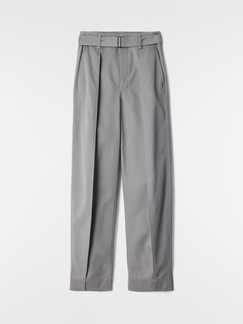 Lemaire CURVED PANTS IN COTTON TWILL BLEND
