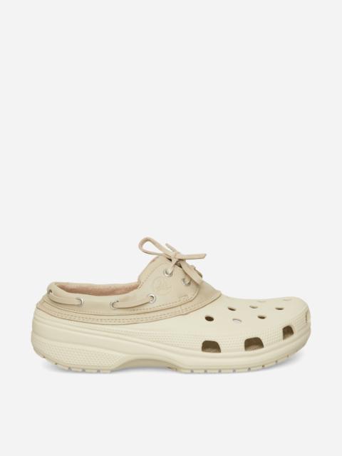 crocs Classic Boat Shoes Bone / Moth
