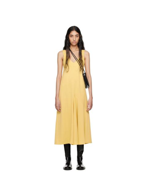 Studio Nicholson Yellow Wylie Maxi Dress