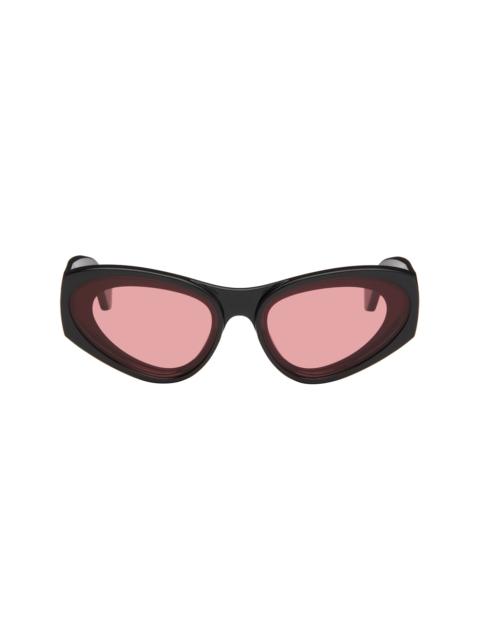 Loewe Black Paula's Ibiza Goggle Cat-Eye Sunglasses