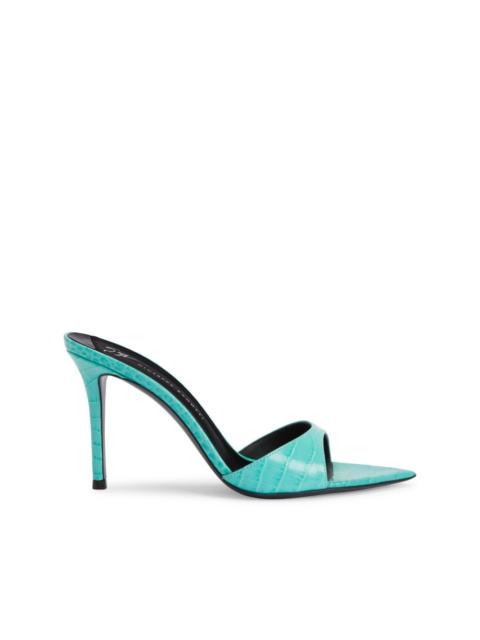 Giuseppe Zanotti Intriigo 70mm leather sandals