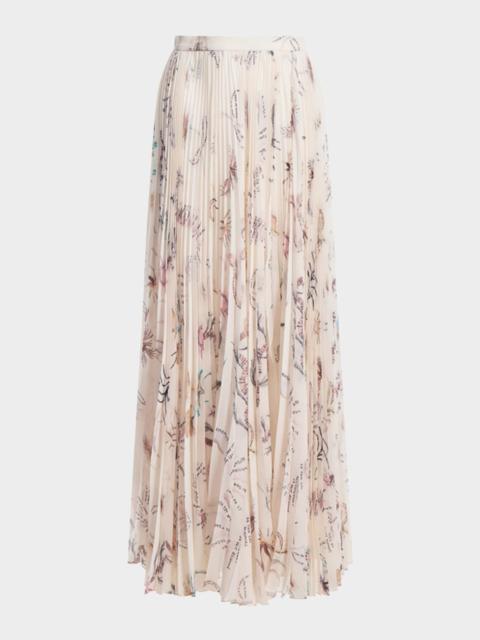 Altuzarra Sif Pleated Maxi Skirt