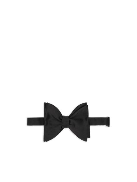 FORTELA dropped silk bow tie