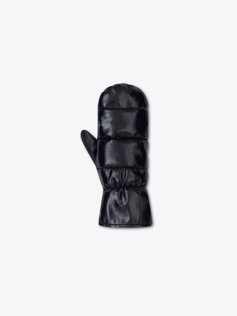 Nanushka SYTA - Soft patent alt-leather gloves - Navy