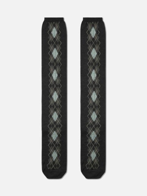 PERVERZE ARGYLE LINE SOX