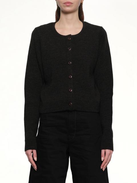 Lemaire Cardigan in Dark Espresso