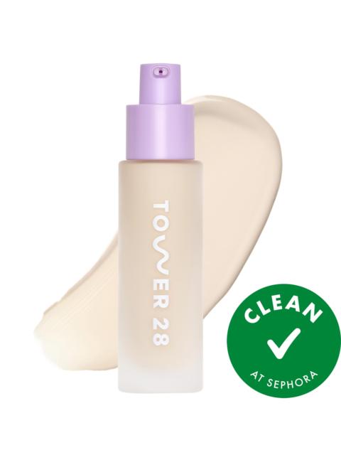 Tower 28 Beauty Swipe Serum Non-Acnegenic Foundation with Medium Buildable Coverage