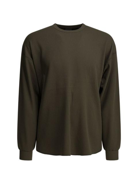 DAIWA PIER39 waffle long-sleeve T-shirt