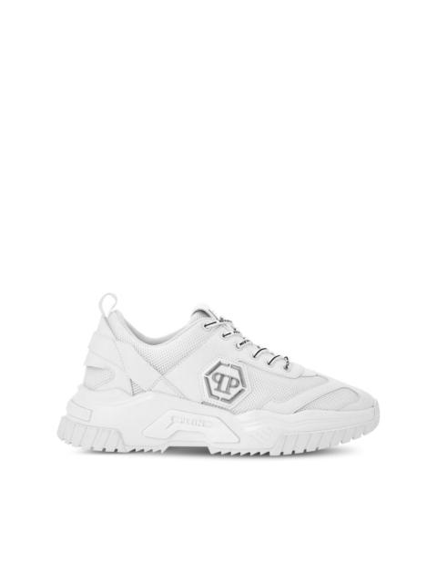 PHILIPP PLEIN Predator logo-plaque sneakers