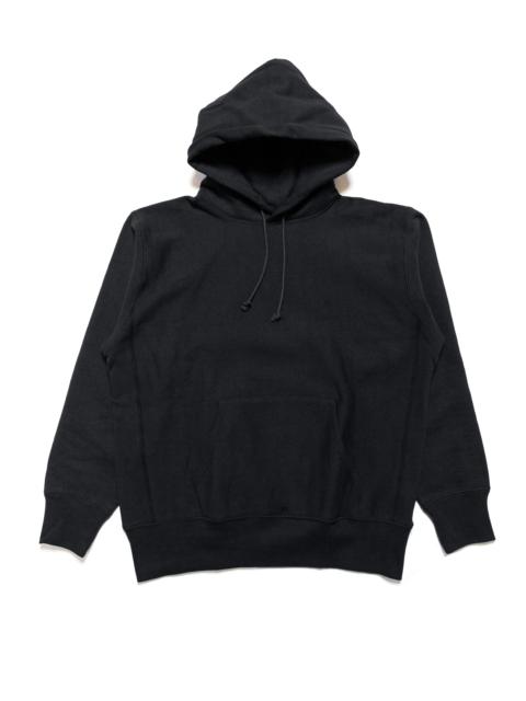The Real McCoys MC20113 Heavyweight Hooded Sweatshirt Black