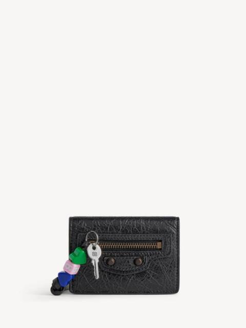 BALENCIAGA Women's Le City Mini Wallet in Black