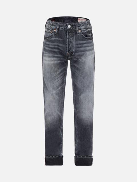 EVISU DARUMA PATCH SLIM-FIT JEANS #2010