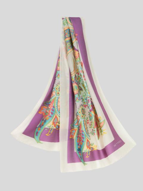 Etro PAISLEY JACQUARD SCARF