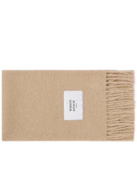 Maison Kitsuné Maison Kitsune Baby Alpaca Plain Scarf