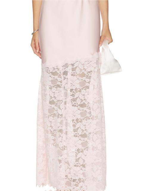 GENERATION LOVE Perrine Lace Combo Satin Skirt