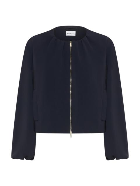 MARELLA Women's Relaxed Fit Cady Jacket - Navy