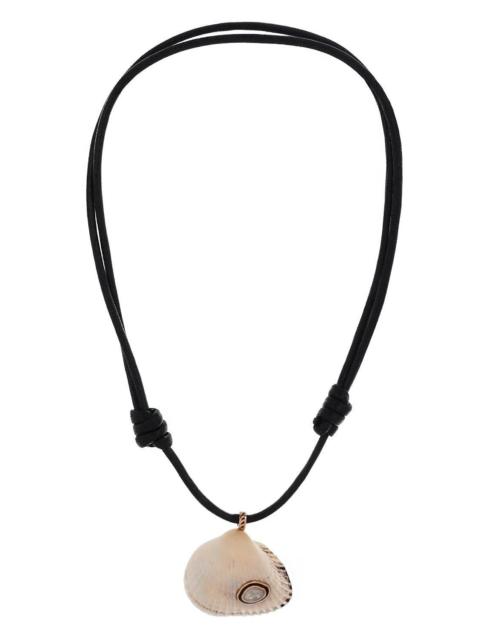 DEZSO Diamond Grande Edul Shell Necklace