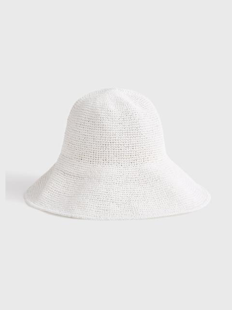 TOTEME Woven sun hat white