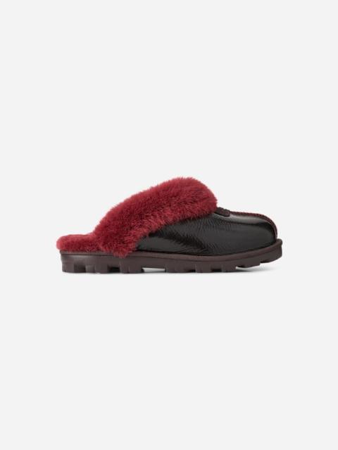 UGG ® Women's Coquette Crinkle Sheepskin in Dark Caramel