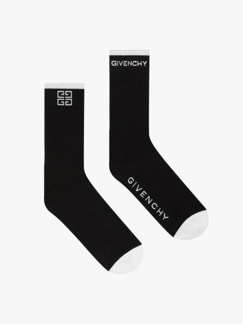 Givenchy GIVENCHY 4G SOCKS IN COTTON